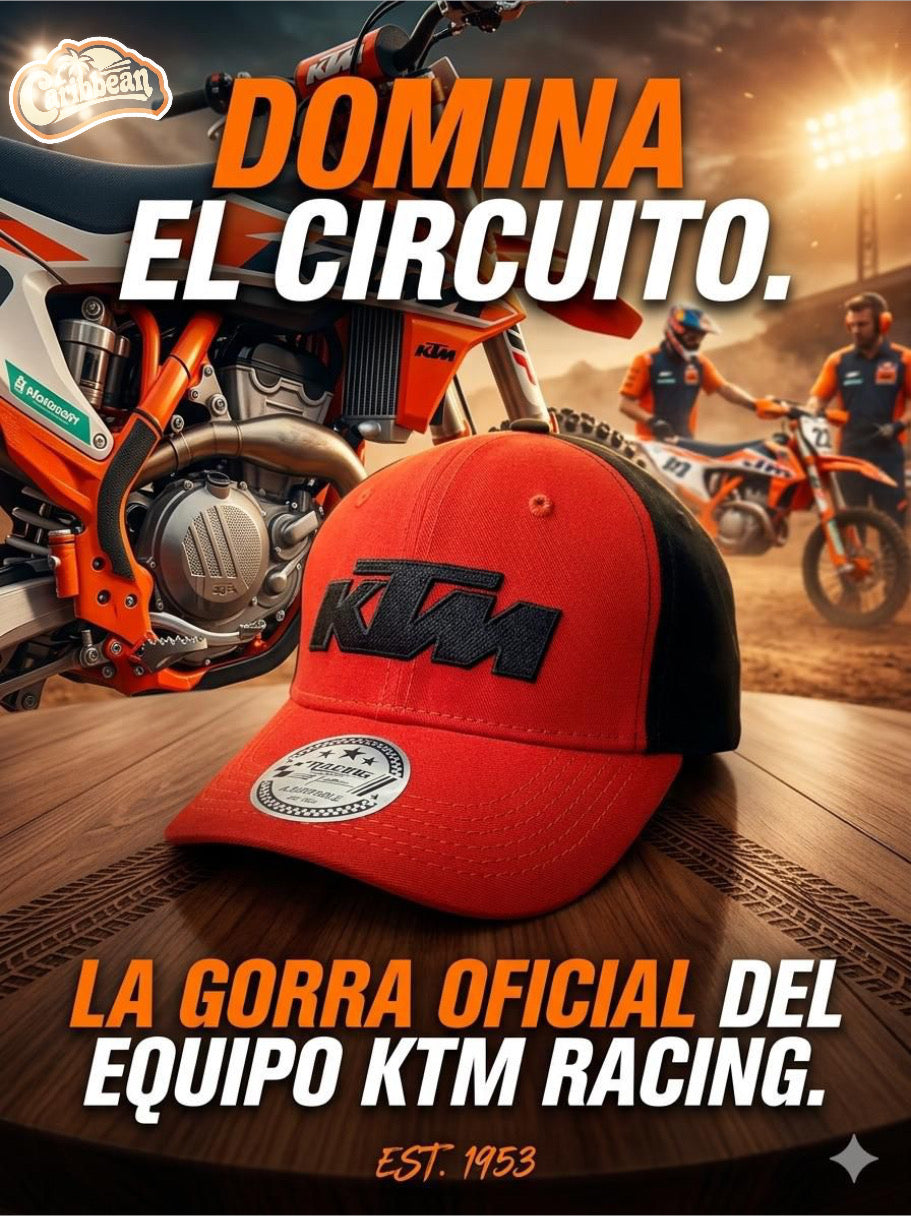 Gorra KTM naranja