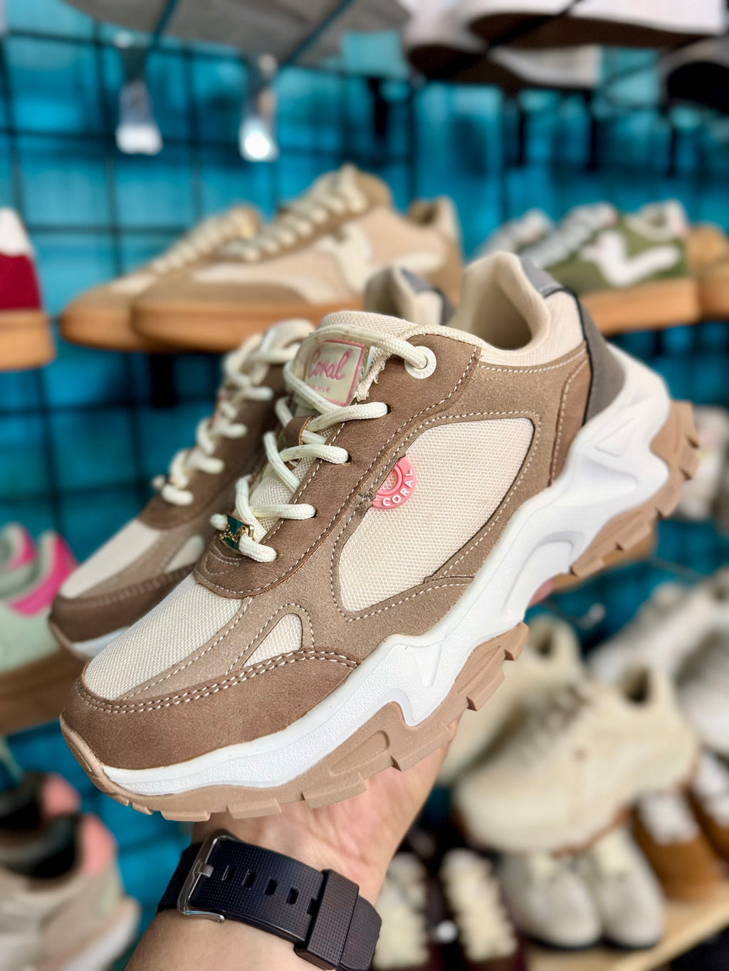 Tenis Coral HIRONO TAN