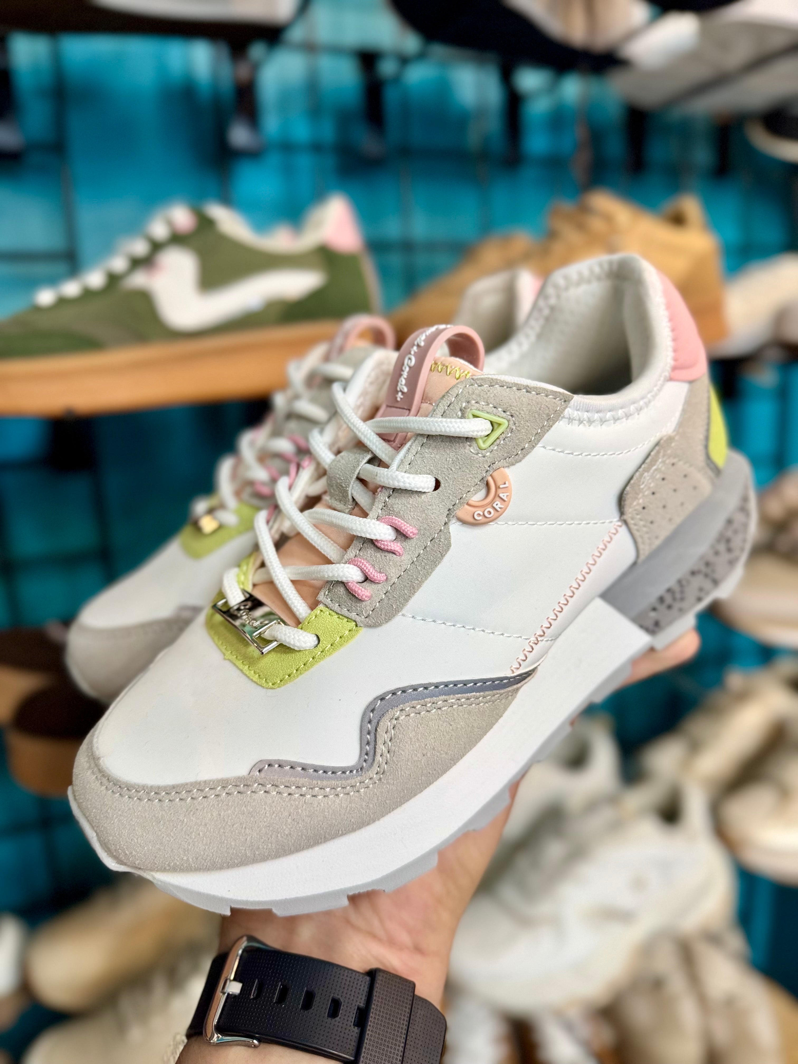 Tenis Coral Tobby Lt Grey