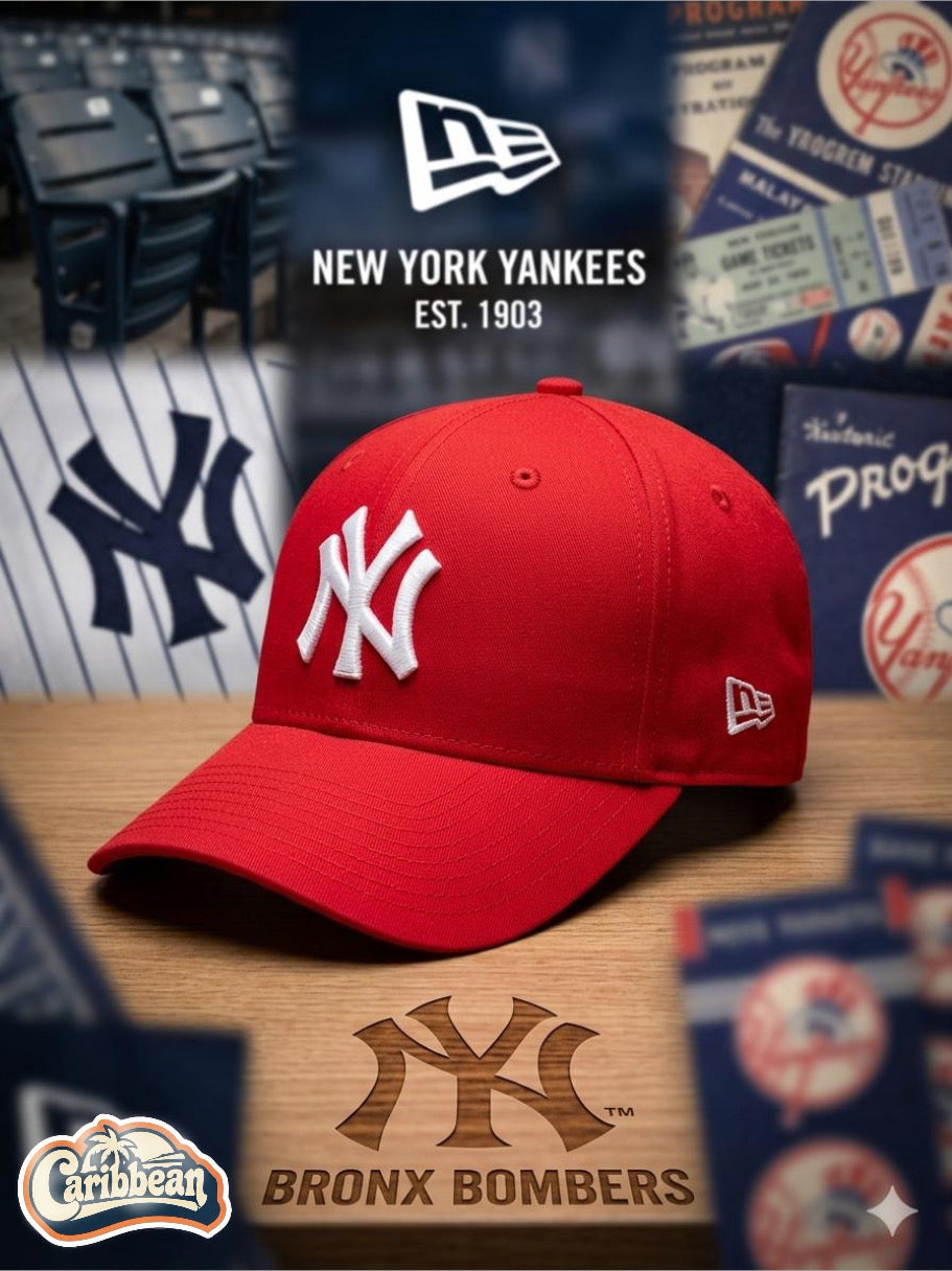 Gorra Equipos NY roja