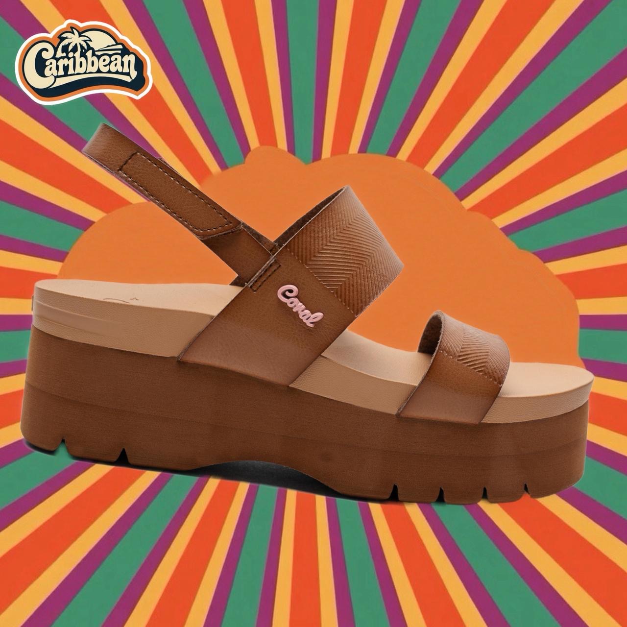 Sandalia Coral NOA Camel