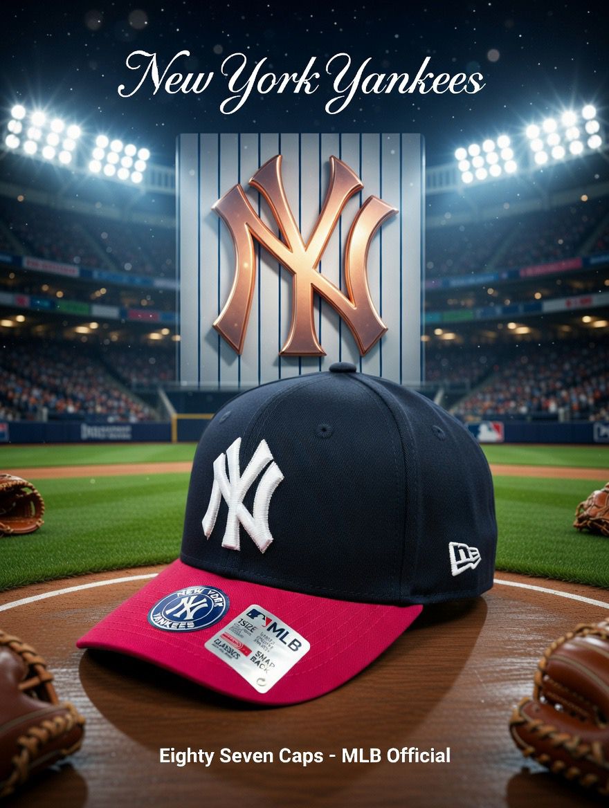 Gorra Equipos NY azul /rojo