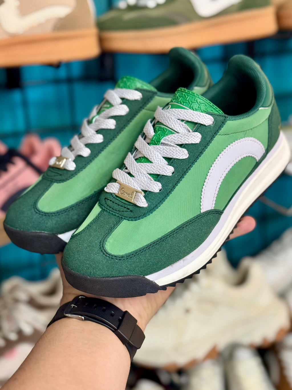 Tenis Coral TABBY Green