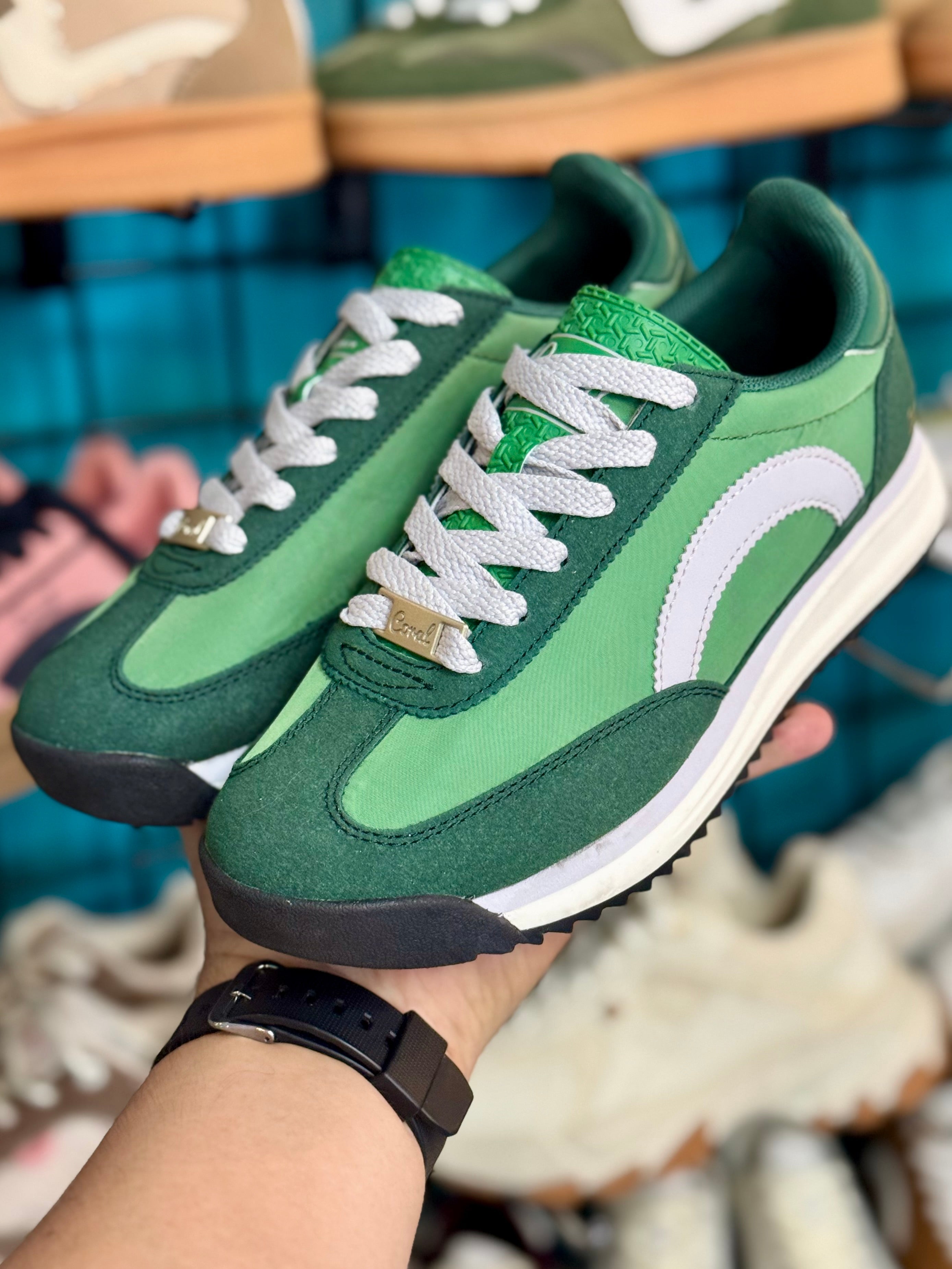 Tenis Coral TABBY Green