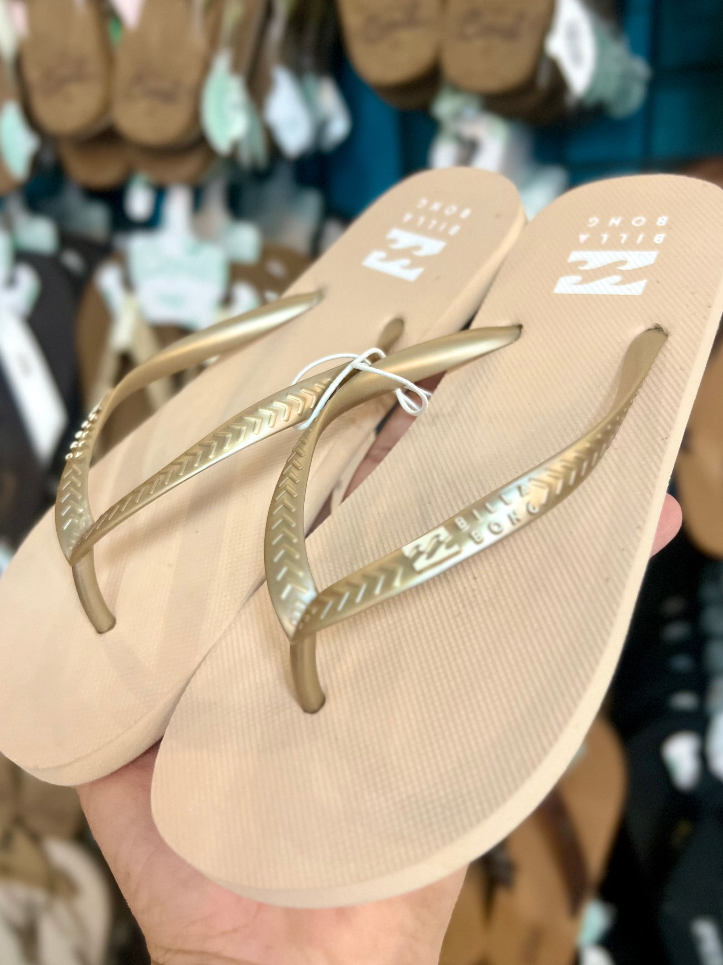 Sandalia Billabong Hule Mujer Camel