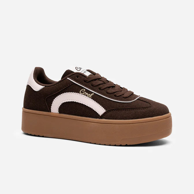 Tenis Coral NAOKO 3 BROWN