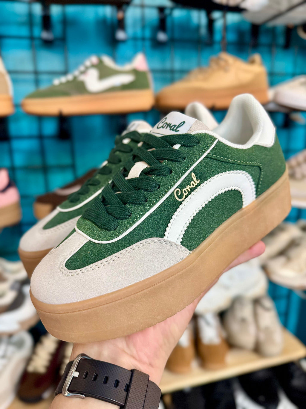 Tenis Coral Naoko 3 Olive