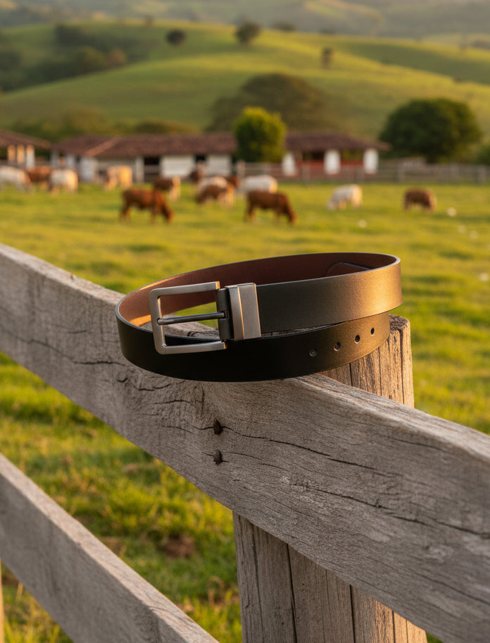 Faja Reversible Cuero