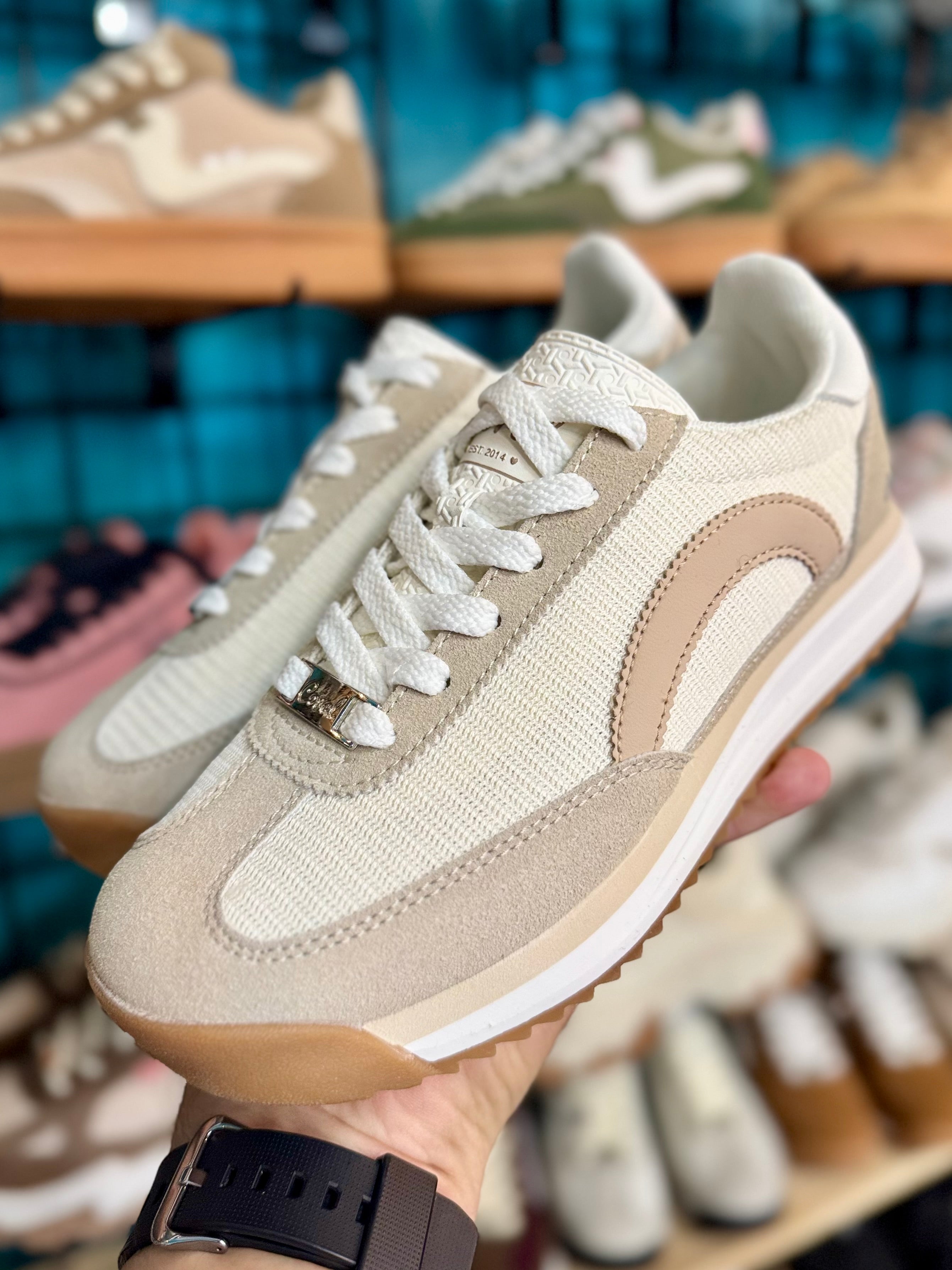 Tenis Coral TABBY Cream