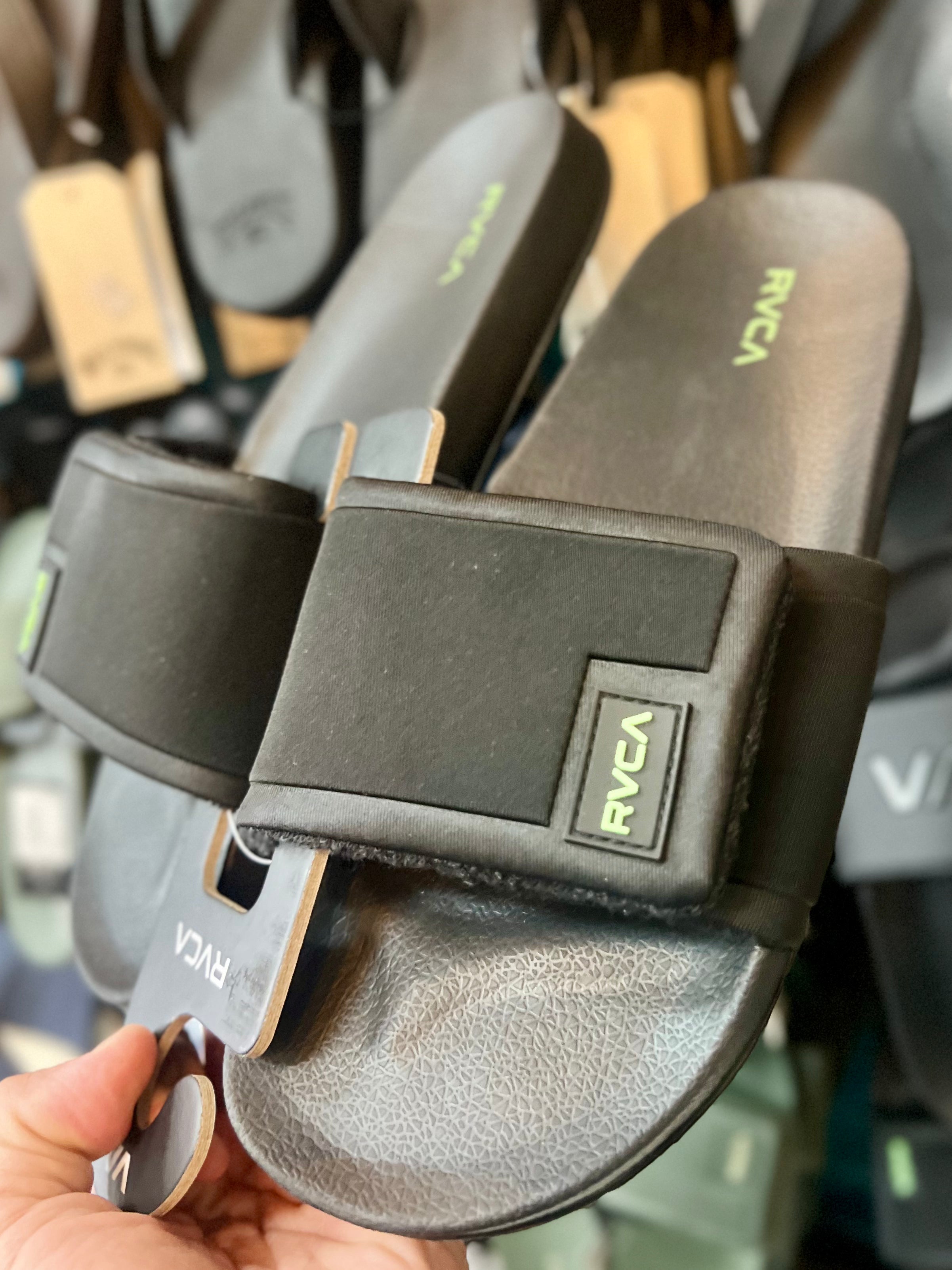 Sandalia RVCA meter negra