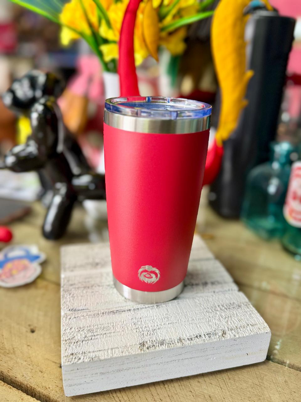 Vaso Lazy Tumbler 20oz Rojo