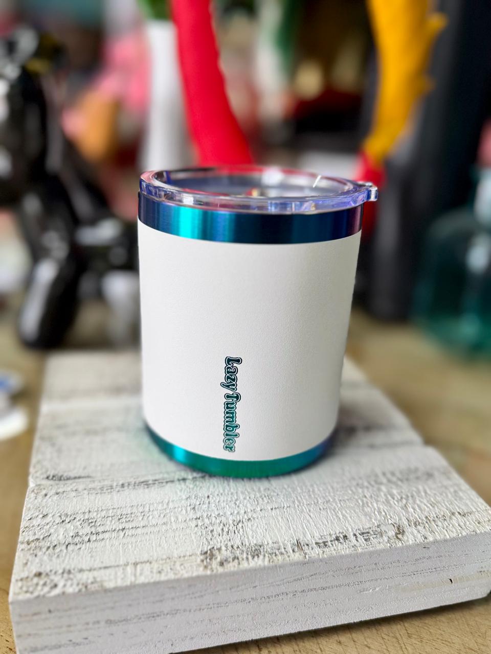 Vaso Lazy Tumbler Jarra 12oz Blanco Tornasol