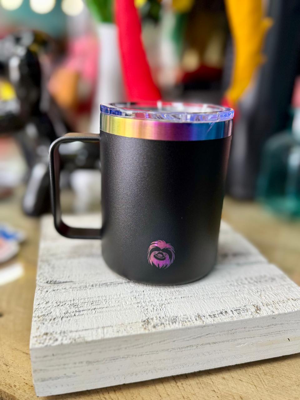 Vaso Lazy Tumbler Jarra 12oz Negra Tornasol