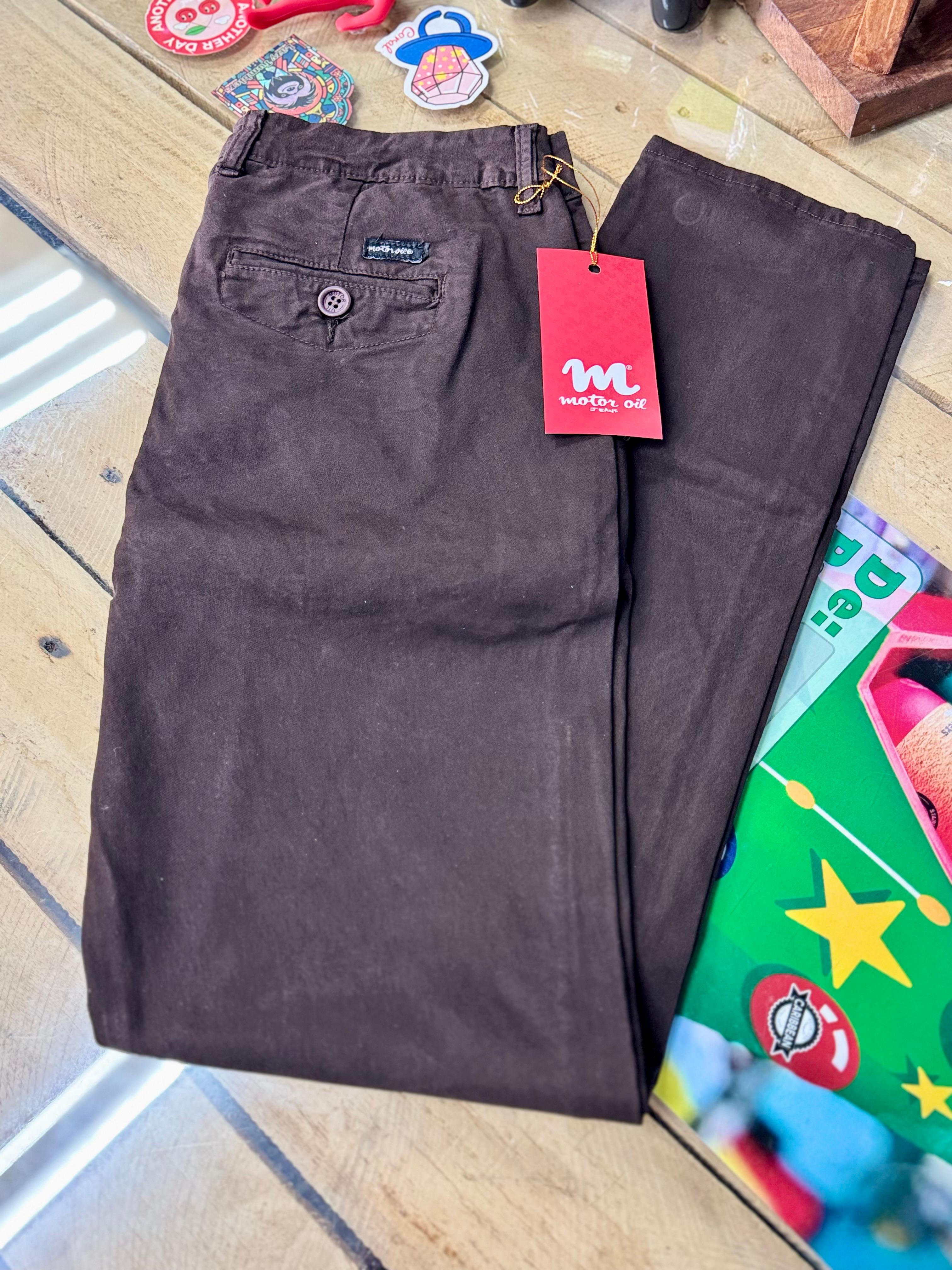 Pantalón Armi Motor Oil CAFÉ