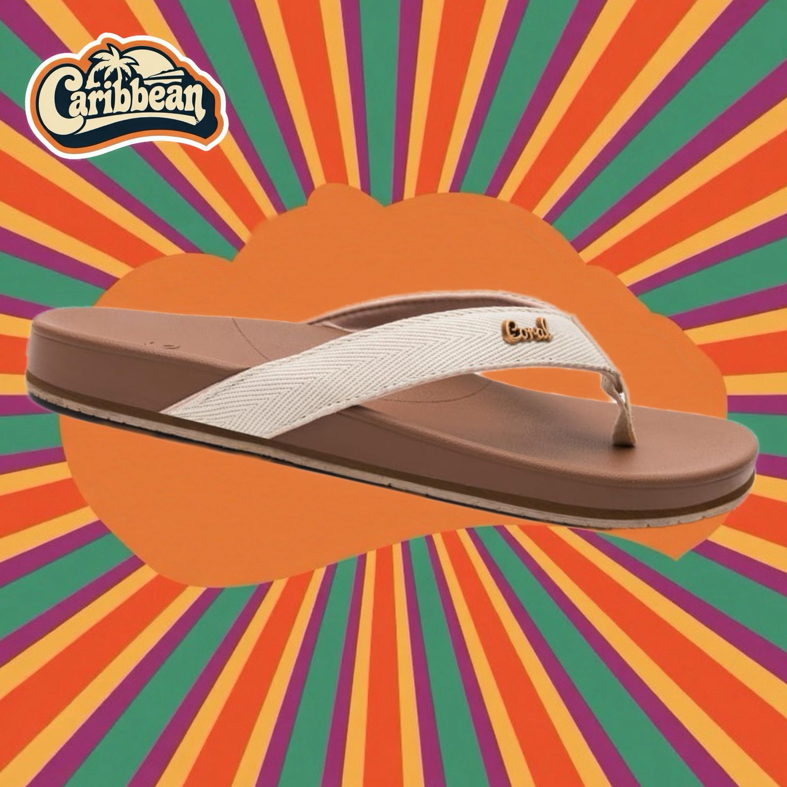 Sandalia Coral Becca Cream