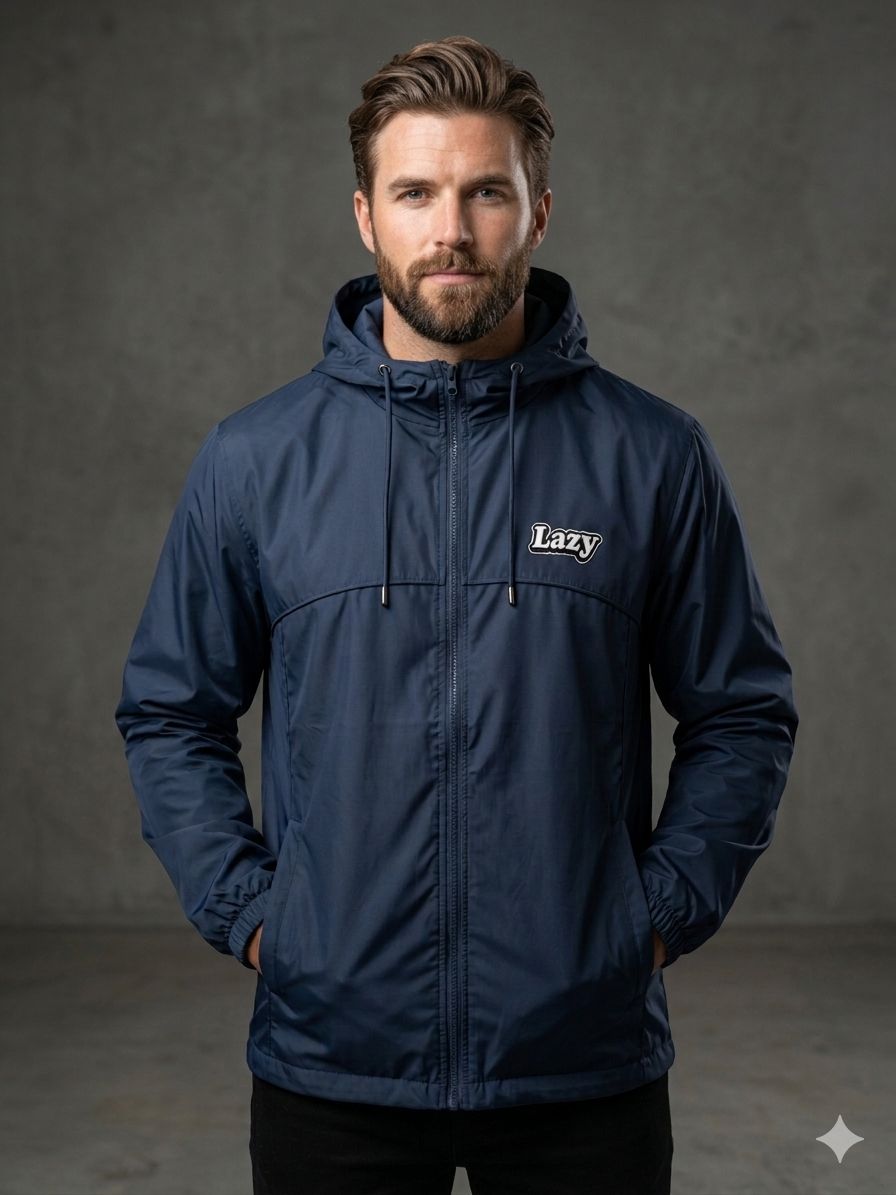 Jacket Impermeable Lazy Azul