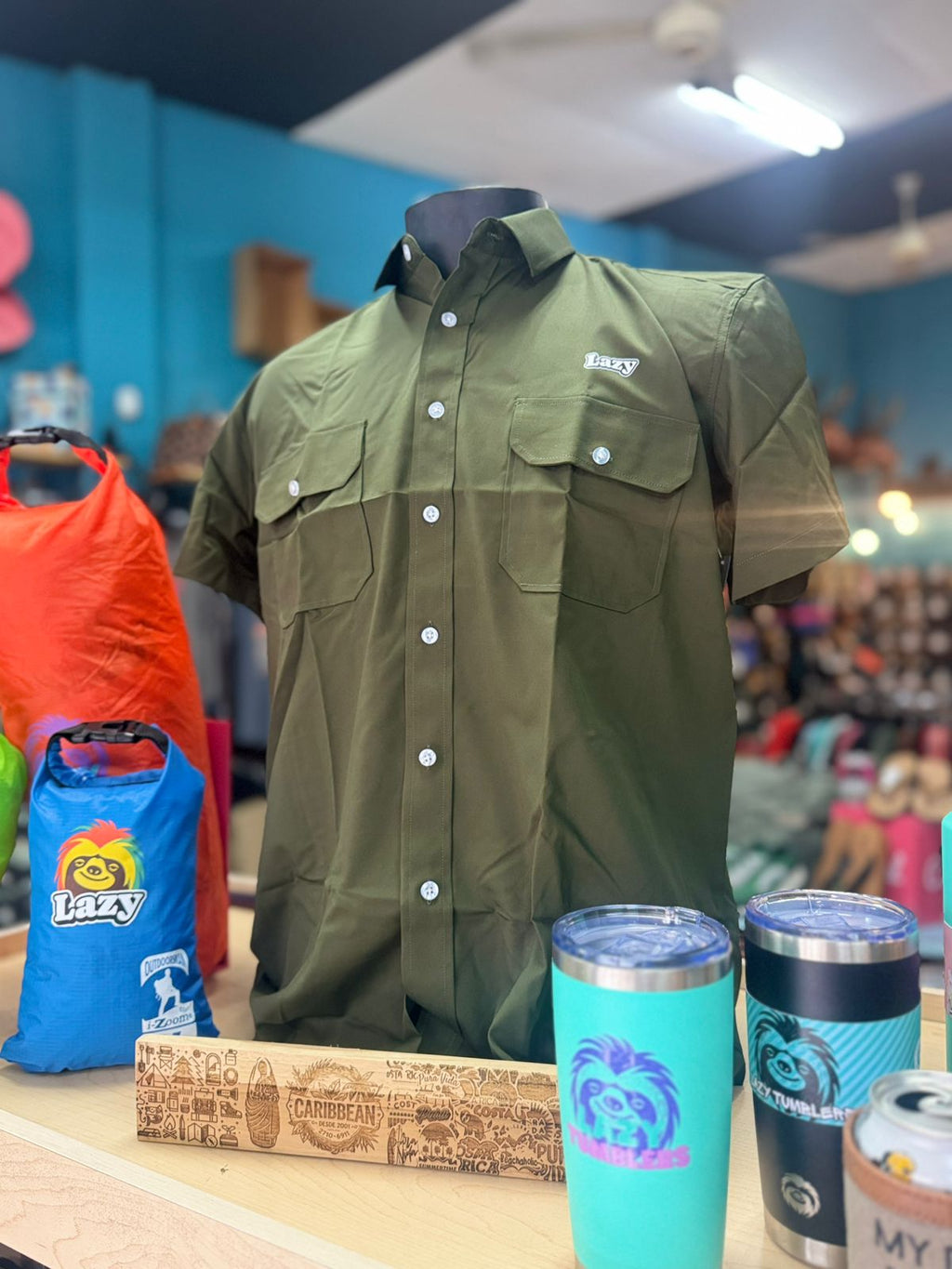 Camisa Lazy Verde