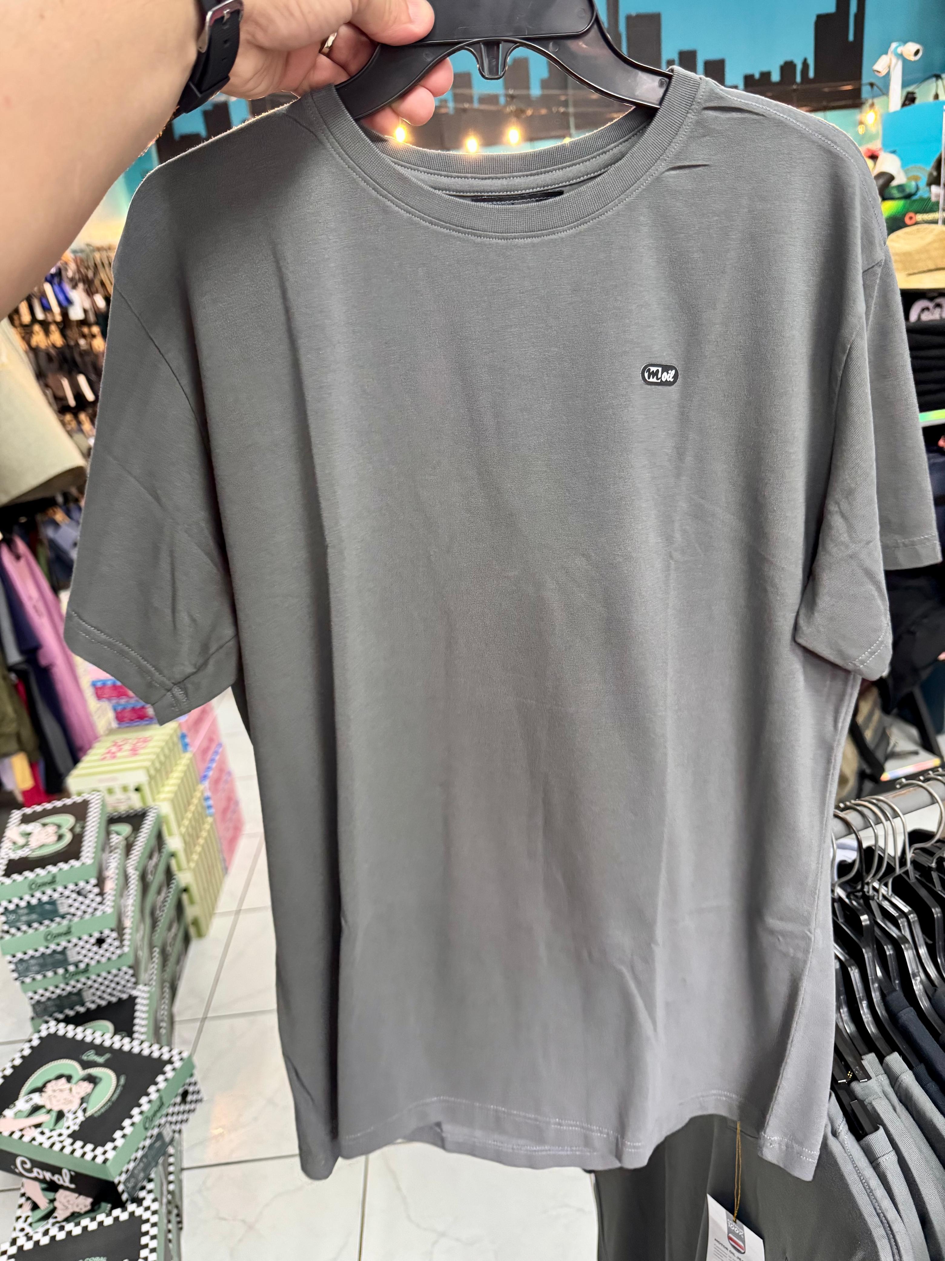 Camiseta Motor Oil Cuello Redondo