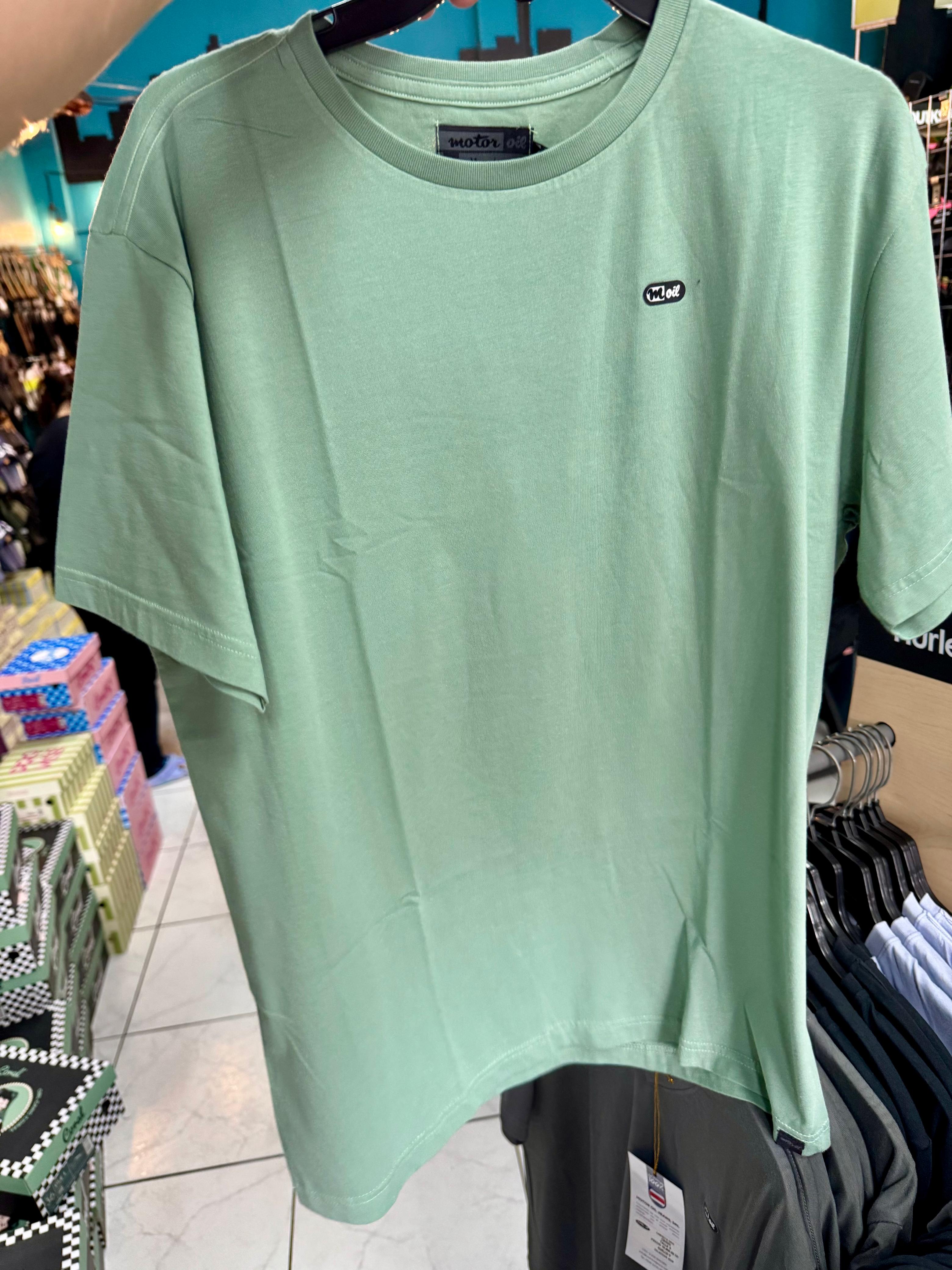 Camiseta Motor Oil Cuello Redondo