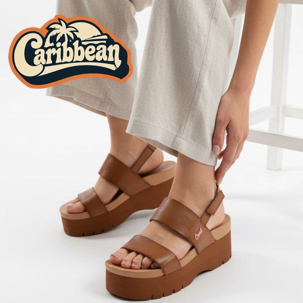Sandalia Coral NOA Camel